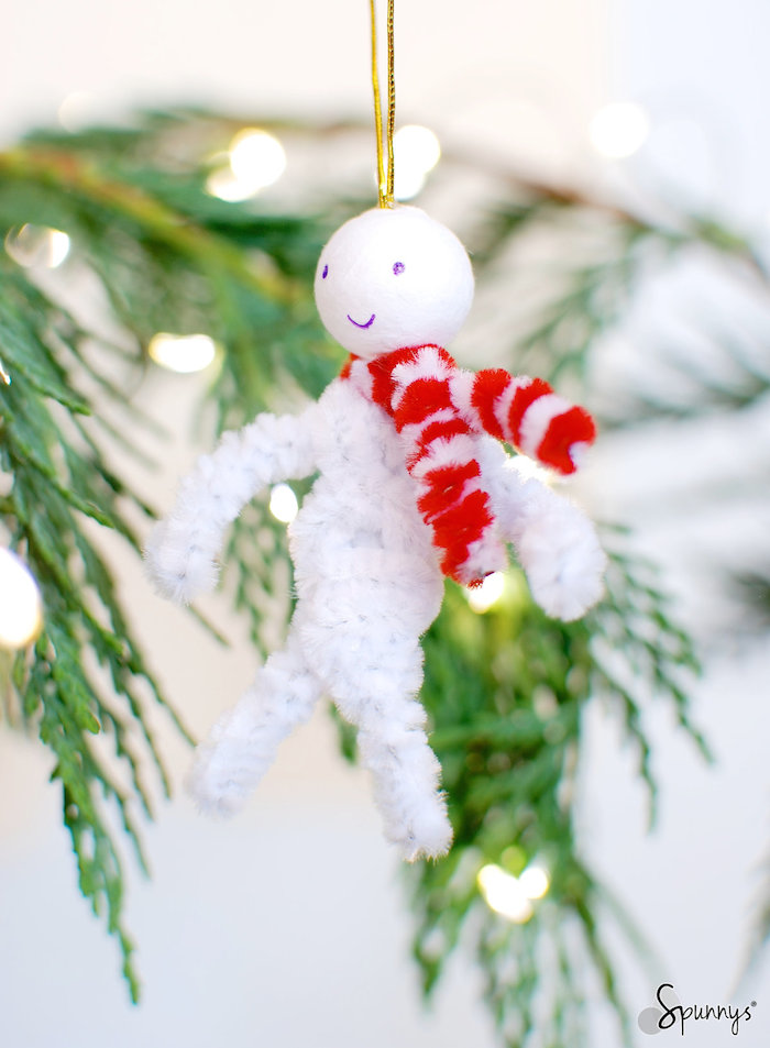 Christmas Pipe Cleaner Figurines Project Ideas - SPUNNYS DIY