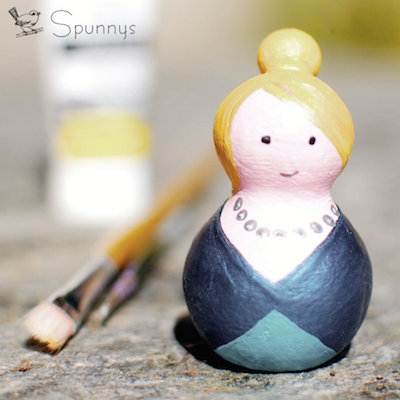 Ready to paint blank figurines and dolls - SPUNNYS