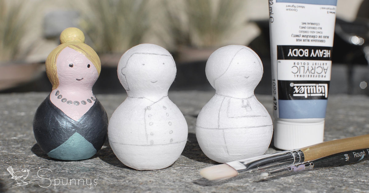 How to paint peg dolls tips, tricks and our best advice SPUNNYS